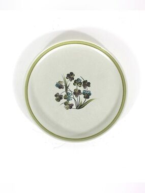 One Denby Shamrock Dinner Plate Stoneware Made in England Replacements 1954-1981